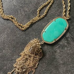 Kendra Scott Signature Turquoise Pendant